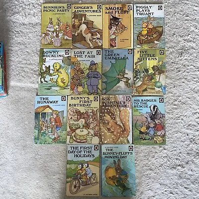 Vintage Ladybird Complete Set X 14 Series 401  Story  Books 5 Little Kittens Etc • £35