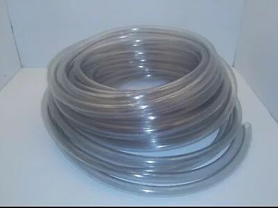 1/2  Id Clear Vinyl Tubing R87-593 Sold By The Yard Nnb • $11.99