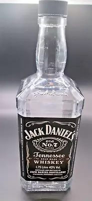 Jack Daniels Tennessee Whiskey Old No. 7  1.75l *empty Collectible* Glass Bottle • $30