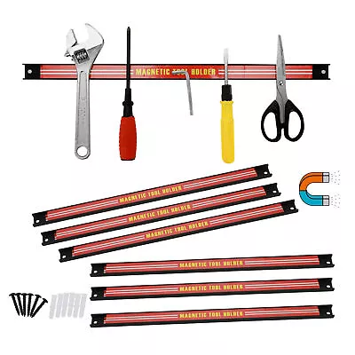 6x24  Heavy Duty Magnetic Tool Bar Storage Holder Rack Garage Wall Holder Strips • £20.99