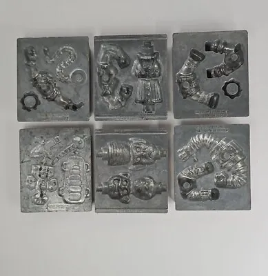 Lot Of 6 Vintage Creepy Crawlers Molds Robots Mixed 90s • $19.99