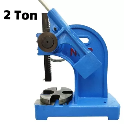 2 Ton Manual Ratcheting Press Machine Punch Press Arbor Press Hand Press Small B • $336.52