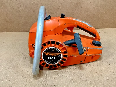 $69.99 • Buy Vintage Wright Automatic Oiling # 121 Chainsaw Chain Saw ~ For Parts Or Repair