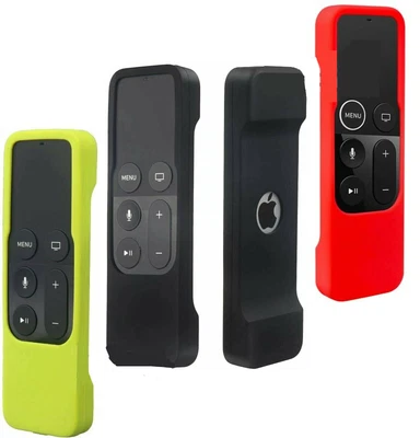 $12.97 • Buy Silicone Protective Case Cover For Apple TV 4 4K 5th Remote Control Shockproof