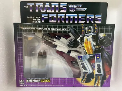 New Transformers G1 Ramjet Reissue Action Figure MISB 80's Toy  • £55.19