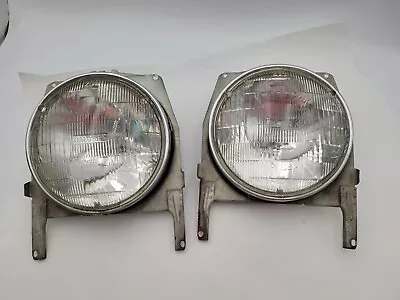 Pair 1974 Mercedes Benz 240D Diesel Front Headlight Assembly OEM Used • $250