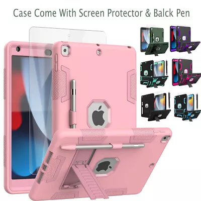 IPad 10.2  7th/8th/9th Gen Case Shockproof Heavy Duty Cover+Screen Protector • $28.99