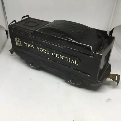 Vintage Marx Marlines New York Central Tin Coal Car Train Black • $17.99
