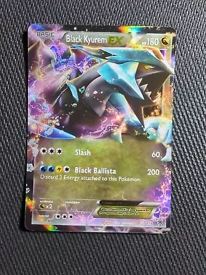 Pokémon Black Kyurem - EX Black And White Plasma Storm  95/135 Holo Rare NM • $3.99