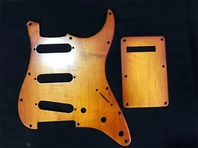 New Maple Wood GUIT SSS Pickguard & Backplate For FD ST Style Guitar • $24
