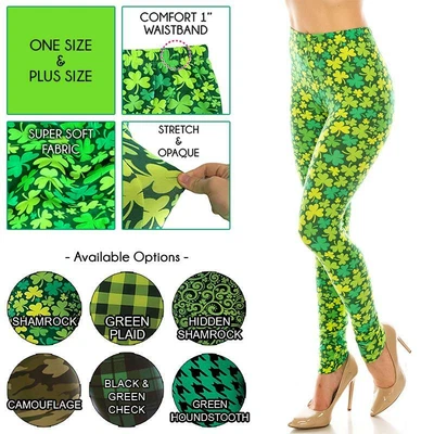 St. Patrick's Day Leggings For Women *Free Shipping* • $11.69