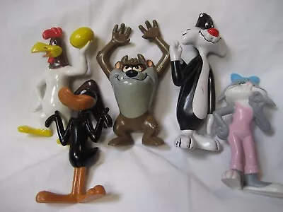 Warner Bros Lola Taz Daffy Fog+Dakin Sylvester PVC Figure Toys Looney Tunes  • $34