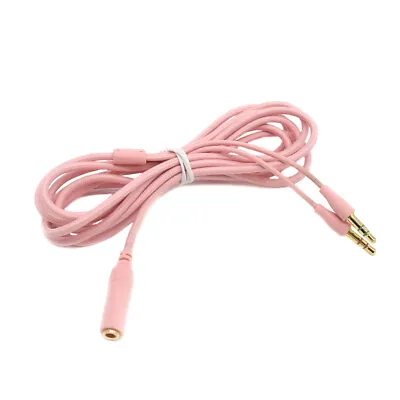 For Razer Electra V2 Extension 3.5mm Pink;Original Cord Cable Wire To Two Device • $17.85