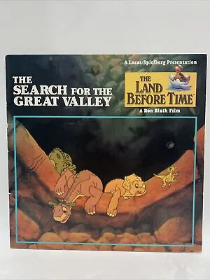 $6.96 • Buy VINTAGE 1988 The Land Before Time The Search For The Great Valley Softcover Book