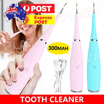 Ultrasonic Tooth Cleaner Electric Dental Scaler Tartar Plaque Calculus Remover • $14.85