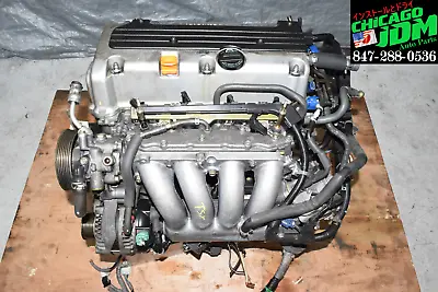 JDM 2004-2008 Acura TSX K24A TypeS K24A2 2.4L RBB Head 200-HP Motor 3Lobe Engine • $1395