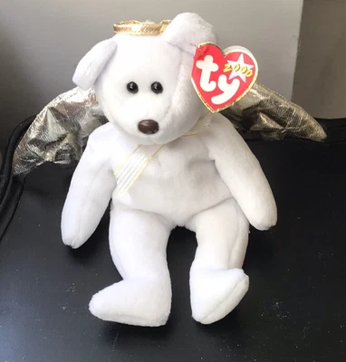 £5 • Buy Ty Beanie Baby Bear Halo II  2000  PERFECT CONDITION