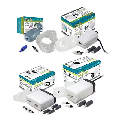 £12.99 • Buy Aquarium Fish Tank Tropical Air Pump - FREE Stones, Hose, Return Valve 90-180L/H