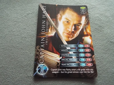 £0.10 • Buy Torchwood Trading Card - 047 Captain John Hart (with Sword)