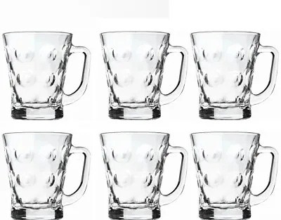 £9.99 • Buy  Designer,s Glass Espresso Coffee Tea Set 6 Cups Mugs, Durable Solid , 215ML