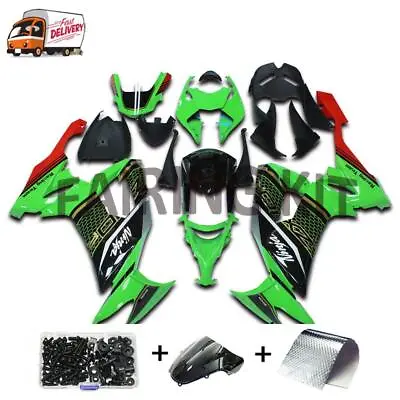 FK Green Black Injection Fairing Fit For  NIN 2008-2010 ZX10R E052 • $509.99