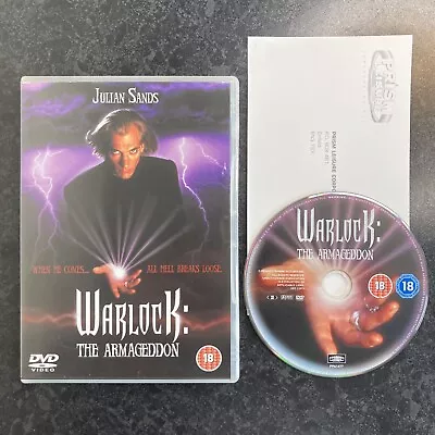 Warlock The Armageddon (Julian Sands) OOP R2 Rare Title 80’s 90’s Horror Dvd 📀 • £18.95