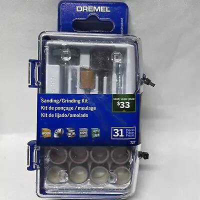 DREMEL 31 Piece Sanding / Grinding Kit | 727 | 26150727AB | 91002 | NEW • $10.77