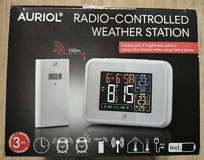 £34.96 • Buy Weather Station With Radio Control Clock New Boxed Unused