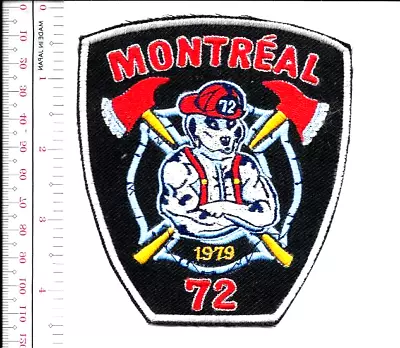 Montreal Fire Department Station 72 Caserne Saint Laurent Service D'Incendie SIM • $10.99