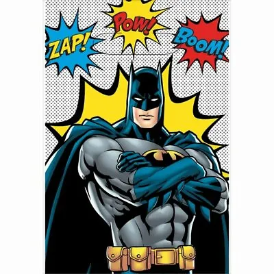 $4.40 • Buy Batman Party Supplies Heroes Unite Loot Bags (Pack Of 8)