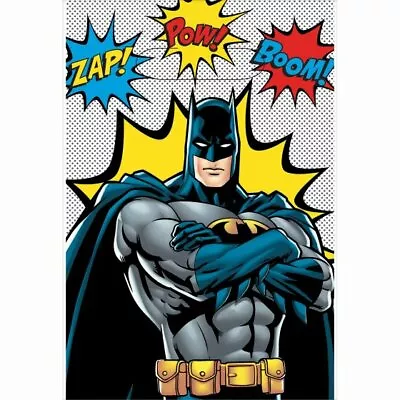 Batman Party Supplies Heroes Unite Loot Bags (Pack Of 8) • $4.50