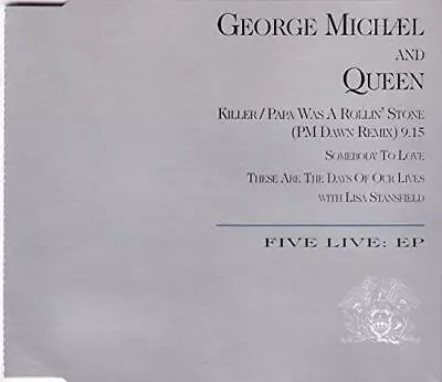 George Michael & Queen - Five Live EP -  CD 54VG The Cheap Fast Free Post The • £3.49