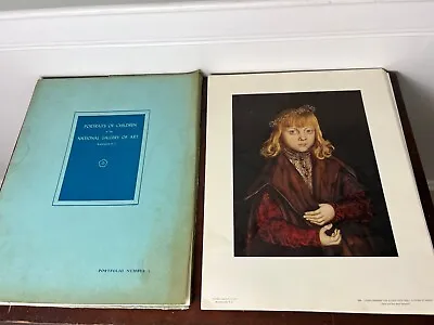 Childhood Portraits In The National Gallery Of Art: 12 Prints & Signed Booklet • $27.50