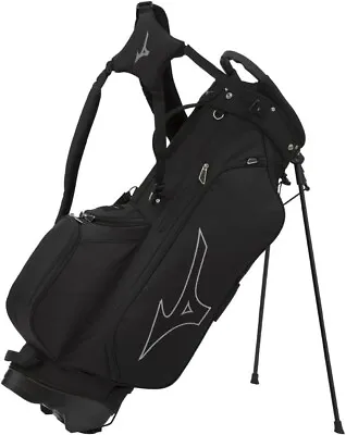 MIZUNO Golf Men's Stand Caddy Bag Tour Series 9.5 X 47 Inch 2.5kg Black 5LJC2225 • $255