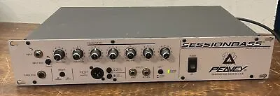 Vintage 1995 PEAVEY SESSION BASS AMP Amplifier Head Made In USA - TESTED WORKS • $295