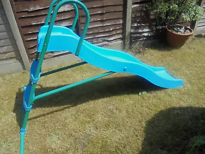 £70 • Buy CHAD VALLEY CHILDREN'S BLUE WAVY GARDEN SLIDE 2mt LONG