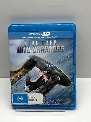 $9.95 • Buy Star Trek - Into Darkness | 3D + 2D (Blu-ray 2013) Very Good Condition Region B