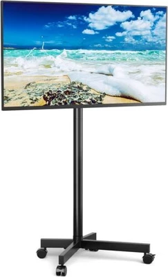 RFIVER Mobile TV Stand On Wheels For 23-55inch LCD LED Flat/Curved Screen...  • £73.99