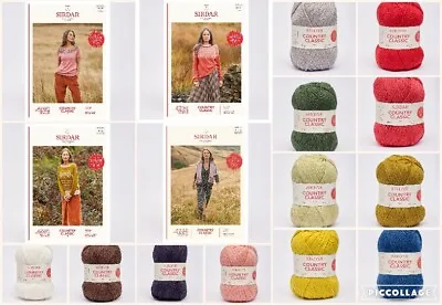 £2.75 • Buy Sirdar Country Classics 4Ply. Wool & Acrylic Knitting/ Crochet Yarn, 50g Ball