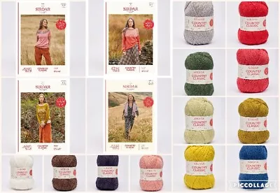 £2.75 • Buy Sirdar Country Classics 4Ply. Wool & Acrylic Knitting/ Crochet Yarn, 50g Ball