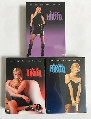 La Femme Nikita Complete Seasons 1 2 & 3 DVD Box Sets Lot New & Factory Sealed  • $119.99