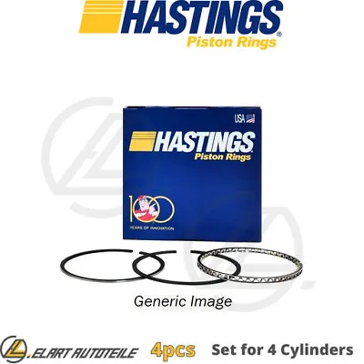 4x THE PISTON RING SET FOR TOYOTA CRESTA DYNA HILUX KIJANG 2.5L 2L-T VW 2L-TE ARO • $123.50