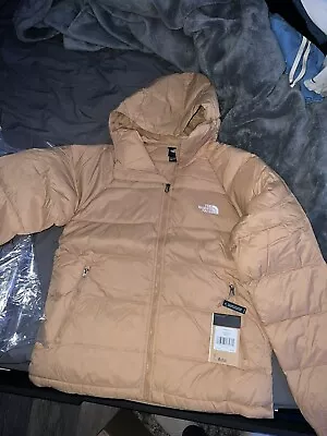 Brand New MEN’S THE NORTH FACE HYDRENALITE™  Creme Color DOWN HOODIE Size Medium • $150