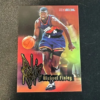 1996 NBA Hoops Michael Finley Rookie #211 Suns • $1