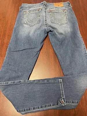 True Religion Halle Mid Rise Super Skinny Women’s Size 28X29 Denim Jeans  • $26.99