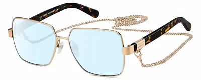 Marc Jacobs MARC495S Women's Blue Light Filter Glasses Gold Tortoise Havana 58mm • $99.95