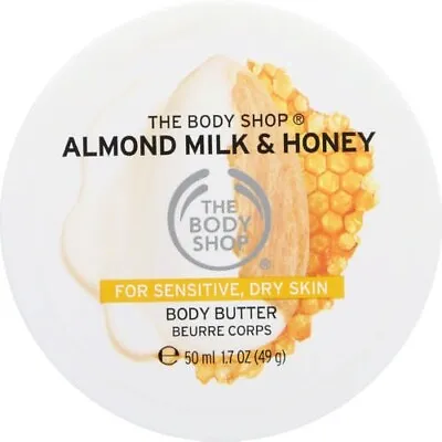 £6.99 • Buy The Body Shop Almond Milk And Honey Body Butter 50ml