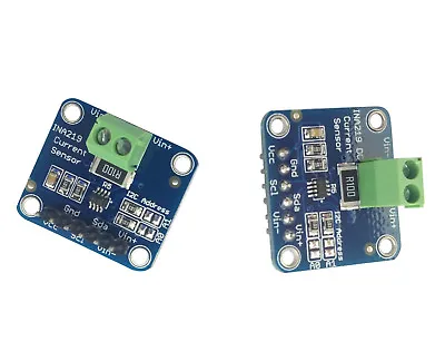 2pcs INA219 DC Current Sensor Voltage Test Module Breakout Board I2C For Arduino • $10.79