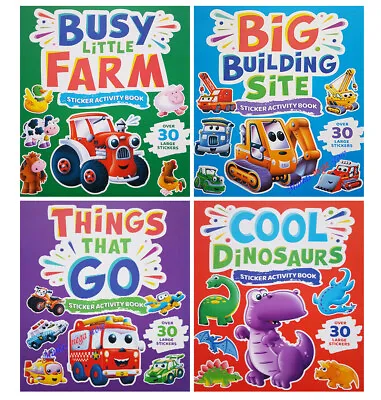 £9.99 • Buy Children's Activity Sticker Books - For Boys For Girls - Fun - For Kids