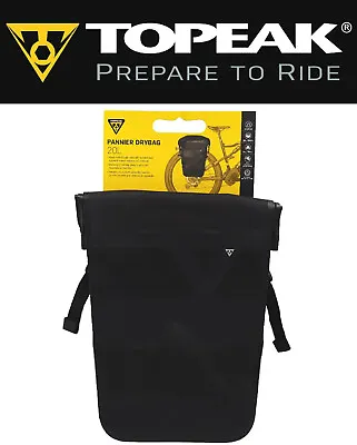 Topeak TT9861B Bike Pannier Dry Bag 20L Waterproof Roll-Up Sonic Seald Saddlebag • $95.50